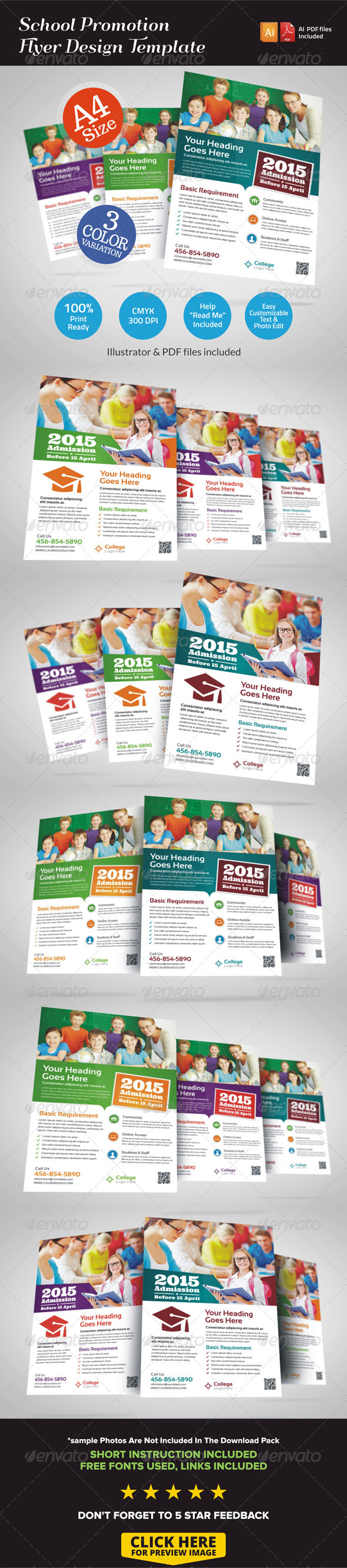 GraphicRiver School Promotion Flyer Ad 7218464 GraphicRiver School Promotion Flyer Ad 7218464