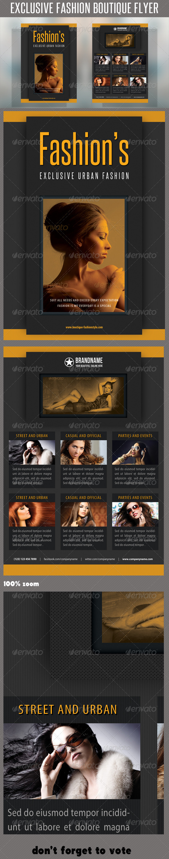 GraphicRiver Fashion Product Flyer 43 7218725 GraphicRiver Fashion Product Flyer 43 7218725