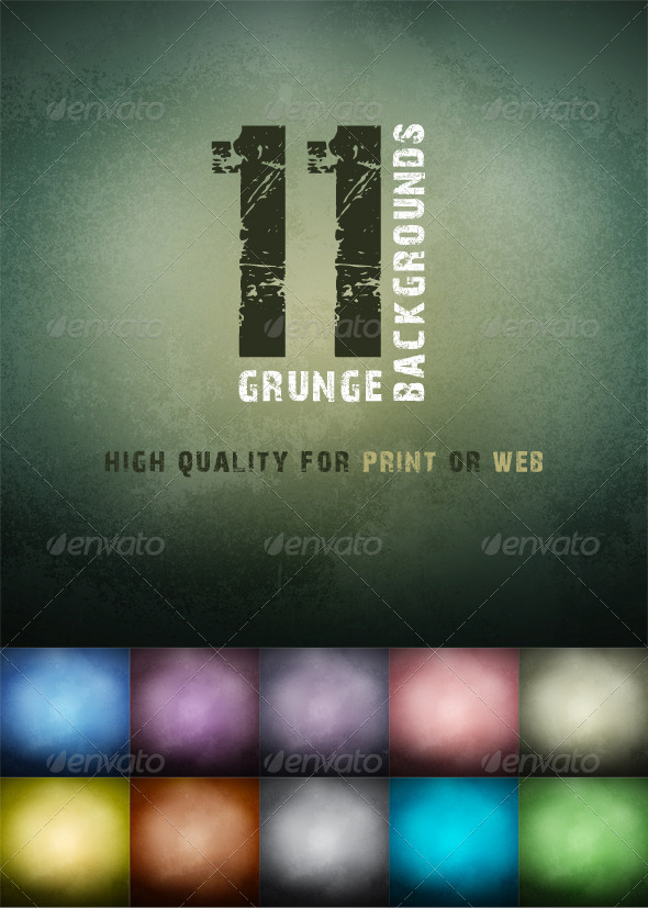 GraphicRiver 11 Grunge Backgrounds 7219498 GraphicRiver 11 Grunge Backgrounds 7219498