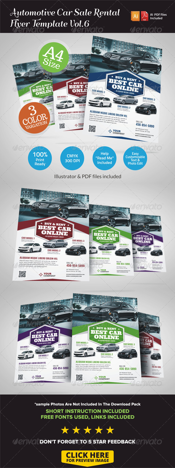 GraphicRiver Automotive Car Sale Rental Flyer Ad Vol.6 7221221 GraphicRiver Automotive Car Sale Rental Flyer Ad Vol.6 7221221