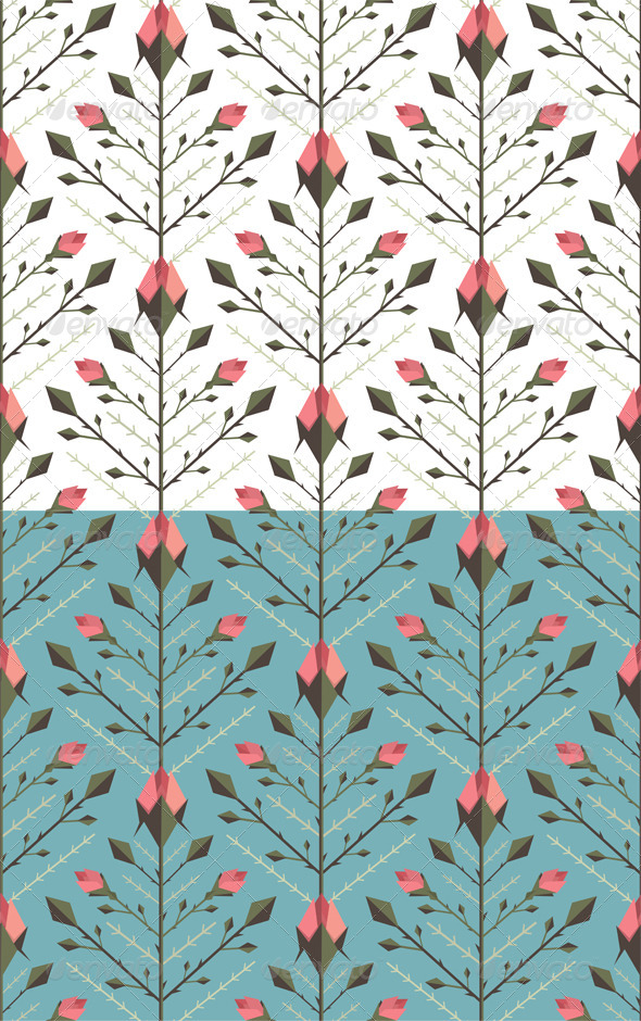 GraphicRiver Graphic Roses Pattern Background 7221269 GraphicRiver Graphic Roses Pattern Background 7221269