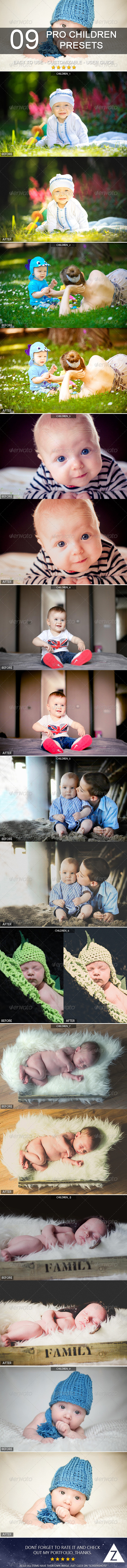 GraphicRiver 9 Pro Children Presets 7221615 GraphicRiver 9 Pro Children Presets 7221615