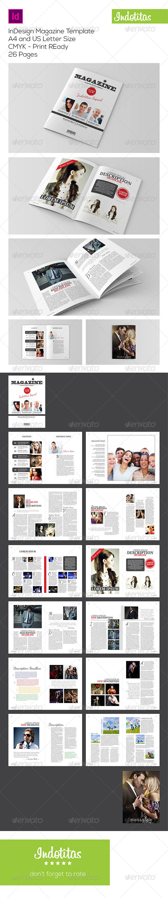 GraphicRiver InDesign Magazine Template 7223351 GraphicRiver InDesign Magazine Template 7223351
