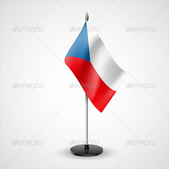 GraphicRiver Table Flag of Czech Republic 7224083 GraphicRiver Table Flag of Czech Republic 7224083