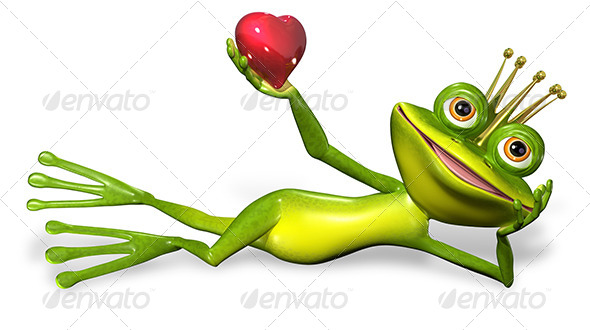 GraphicRiver Princess Frog 7224190 GraphicRiver Princess Frog 7224190