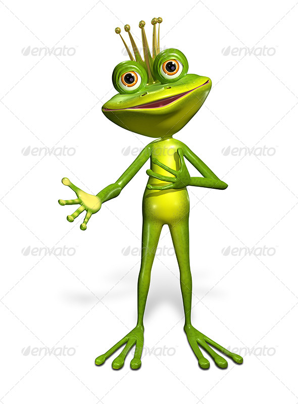 GraphicRiver princess frog 7224297 GraphicRiver princess frog 7224297
