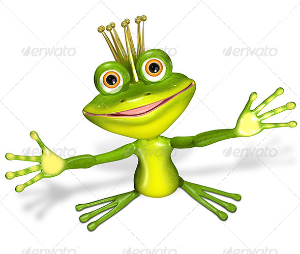 GraphicRiver princess frog 7224540 GraphicRiver princess frog 7224540