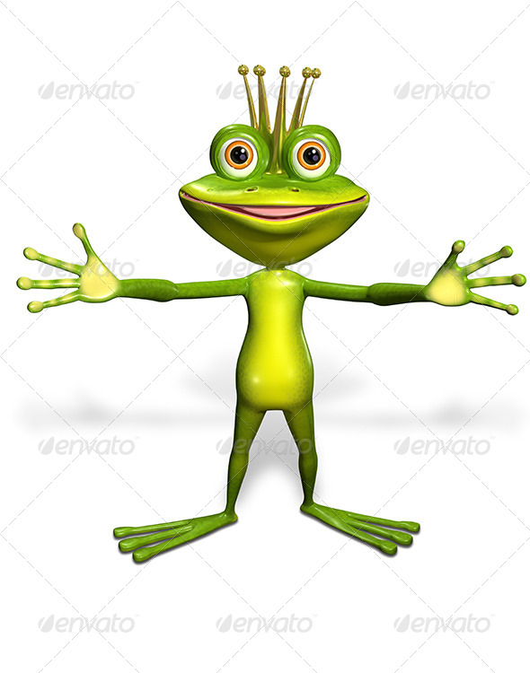 GraphicRiver princess frog 7224631 GraphicRiver princess frog 7224631