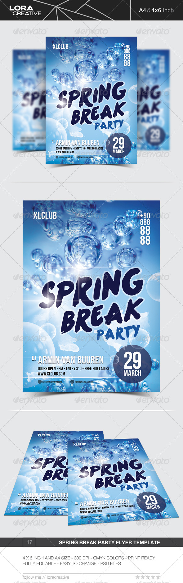 GraphicRiver Spring Break Party Flyer Poster 17 7177856 GraphicRiver Spring Break Party Flyer Poster 17 7177856