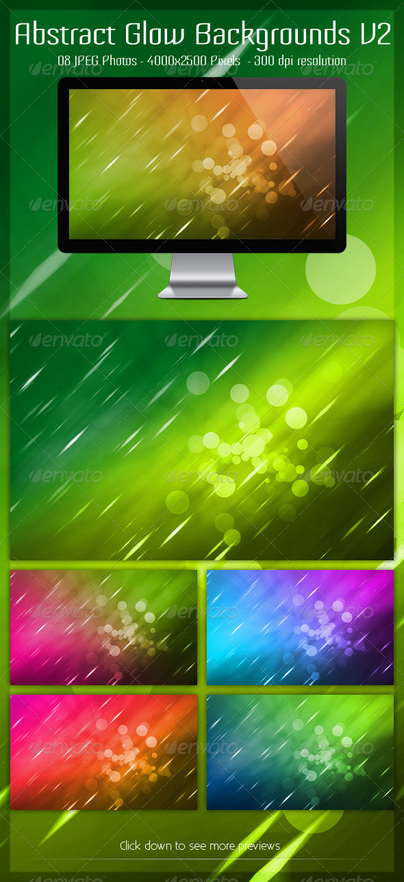 GraphicRiver Abstract Glow Backgrounds V2 7226116 GraphicRiver Abstract Glow Backgrounds V2 7226116