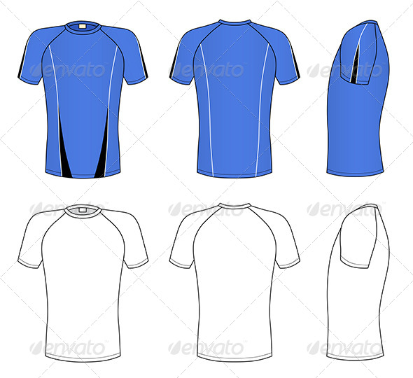 GraphicRiver Raglan Sleeve T-Shirt 7226117 GraphicRiver Raglan Sleeve T-Shirt 7226117