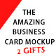 The amazing Business Cards Mockup V1 The amazing Business Cards Mockup V1 - GraphicRiver Item for Sale
