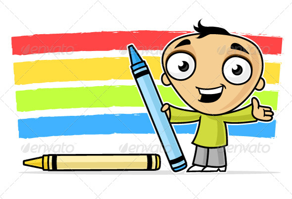 GraphicRiver Little Artist 7228345 GraphicRiver Little Artist 7228345
