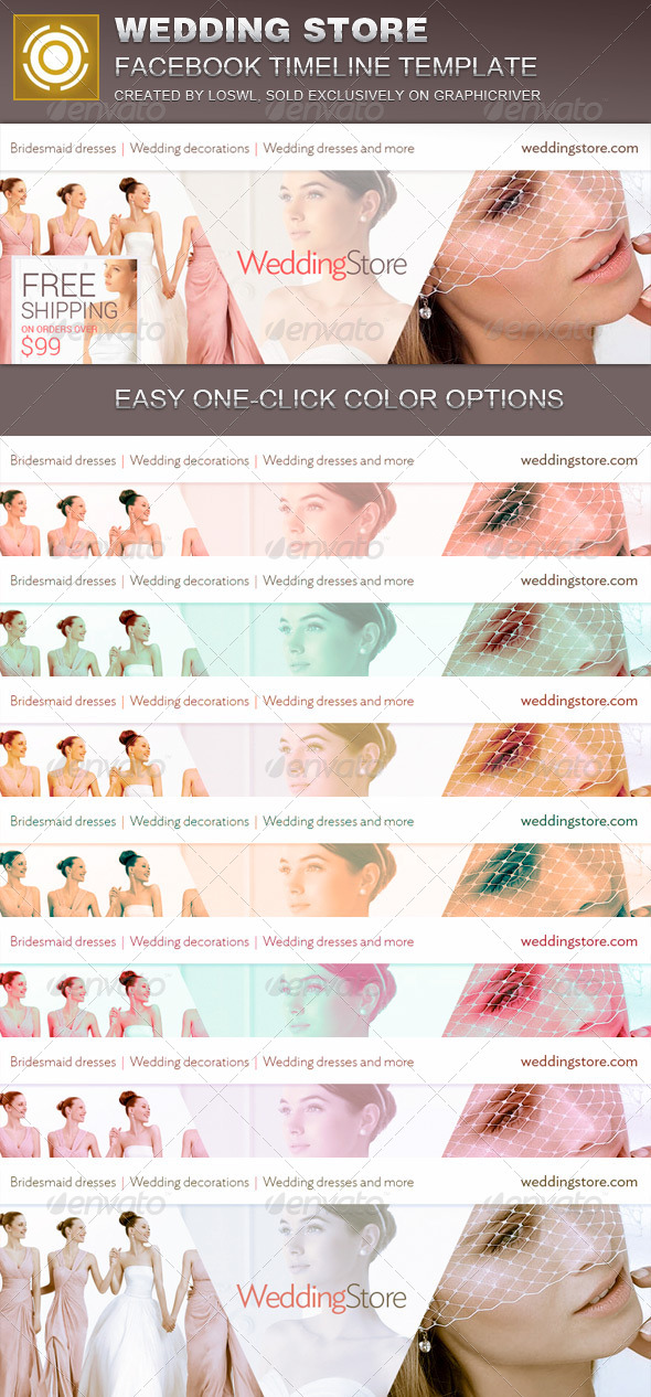 GraphicRiver Wedding Store Facebook Timeline Cover Template 7228346 GraphicRiver Wedding Store Facebook Timeline Cover Template 7228346