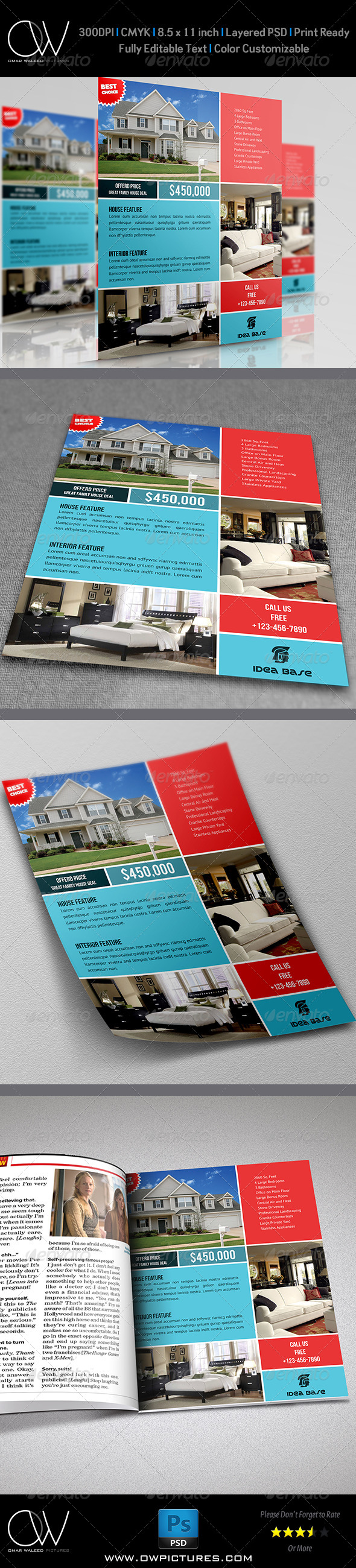 GraphicRiver Real Estate Flyer Template Vol.9 7228608 GraphicRiver Real Estate Flyer Template Vol.9 7228608