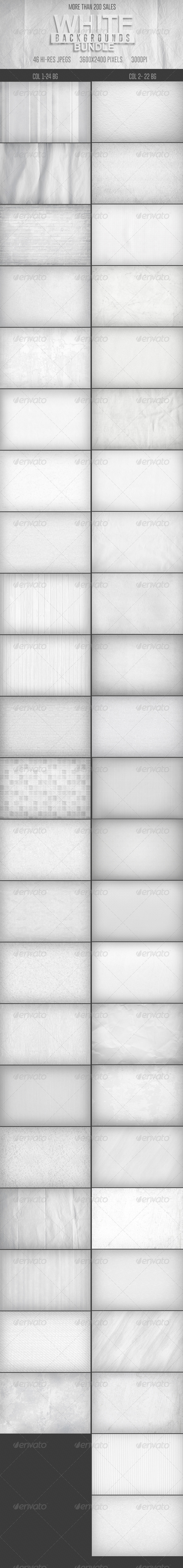 GraphicRiver 46 White Backgrounds Bundle 7228618 GraphicRiver 46 White Backgrounds Bundle 7228618