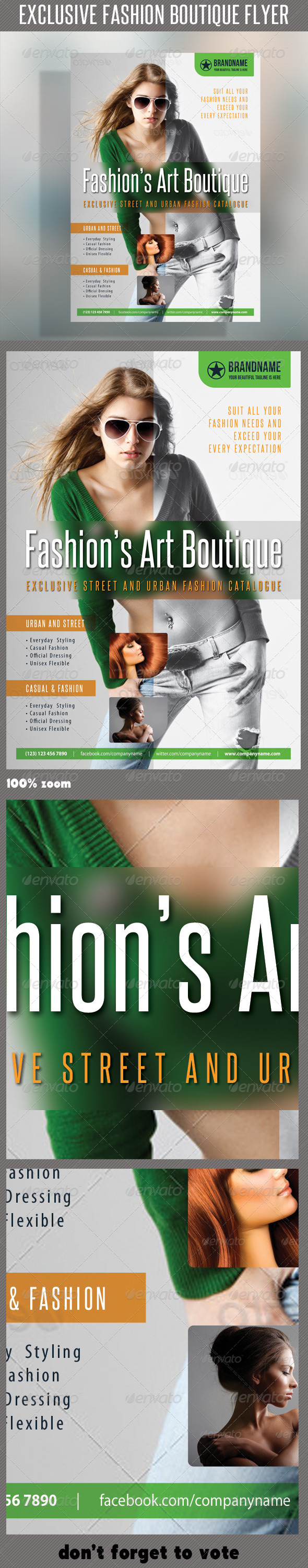 GraphicRiver Fashion Product Flyer 45 7228624 GraphicRiver Fashion Product Flyer 45 7228624