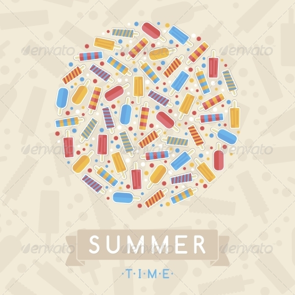 GraphicRiver Summer Card 7228714 GraphicRiver Summer Card 7228714
