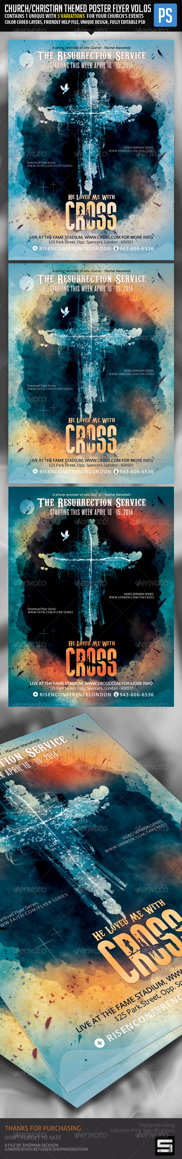 GraphicRiver Church Christian Themed Poster Flyer Vol.5 7229166 GraphicRiver Church Christian Themed Poster Flyer Vol.5 7229166