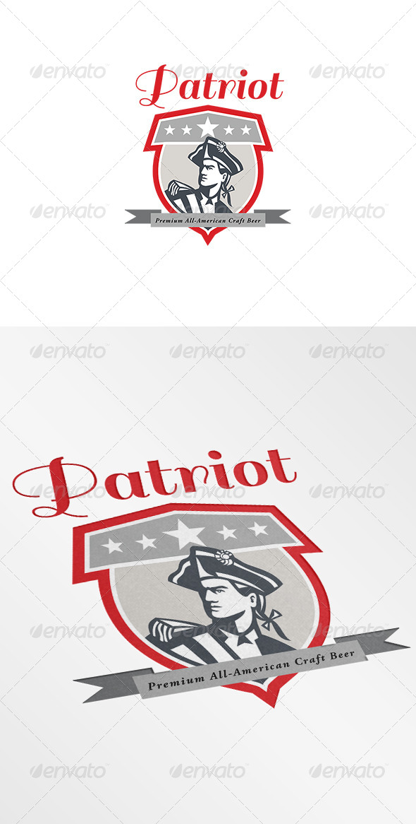 GraphicRiver Patriot Premium All-American Craft Beer Logo 7229201 GraphicRiver Patriot Premium All-American Craft Beer Logo 7229201
