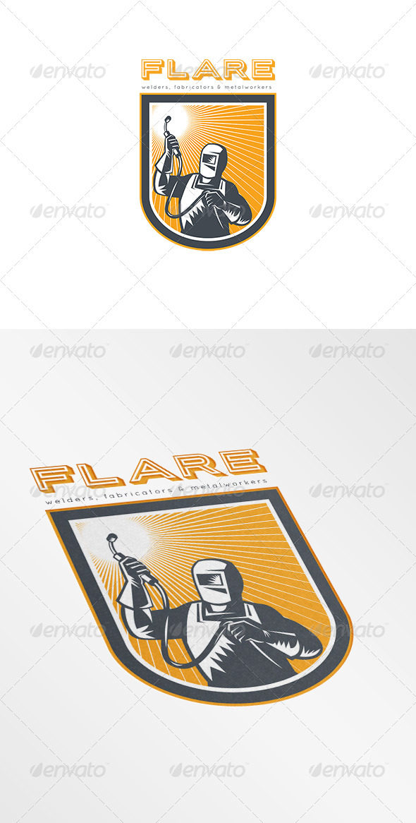 Flare Welders and Fabricators Logo (Humans)