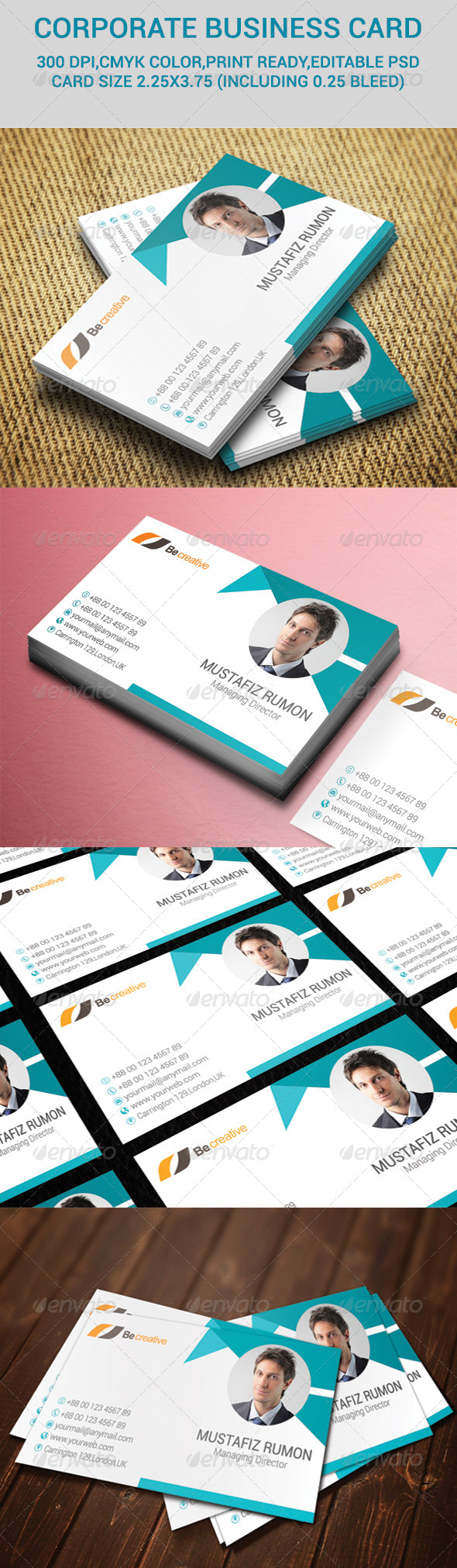 GraphicRiver Corporate Business Card 7229808 GraphicRiver Corporate Business Card 7229808