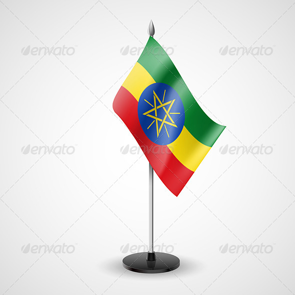 Table Flag of Ethiopia (Miscellaneous)