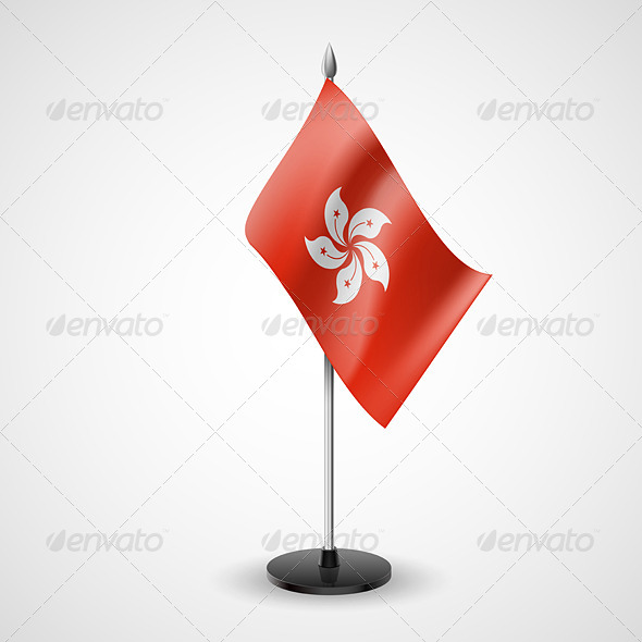 Table Flag of Hong Kong (Miscellaneous)