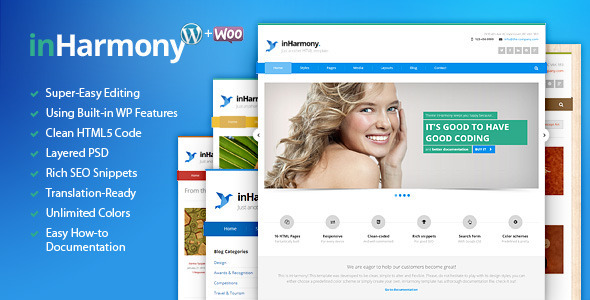 ThemeForest inHarmony Responsive Multi-Purpose WP Theme 7063129 ThemeForest inHarmony Responsive Multi-Purpose WP Theme 7063129
