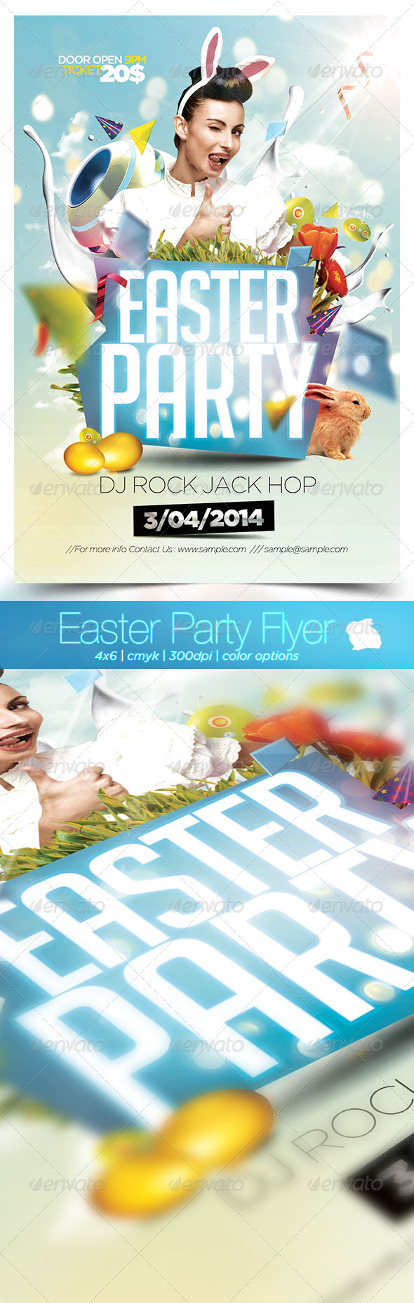 GraphicRiver Easter Party Flyer 2014 7215165 GraphicRiver Easter Party Flyer 2014 7215165