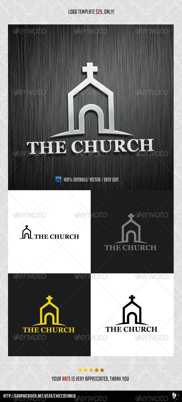 The Church Logo Template (Abstract)