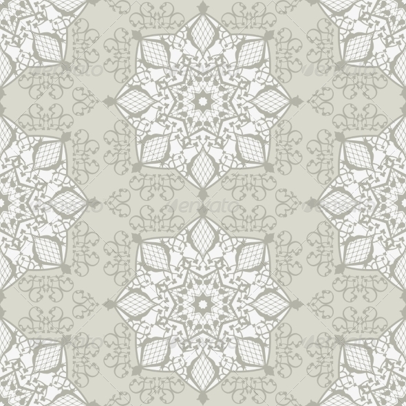 Vintage abstract vector seamless pattern (Patterns)