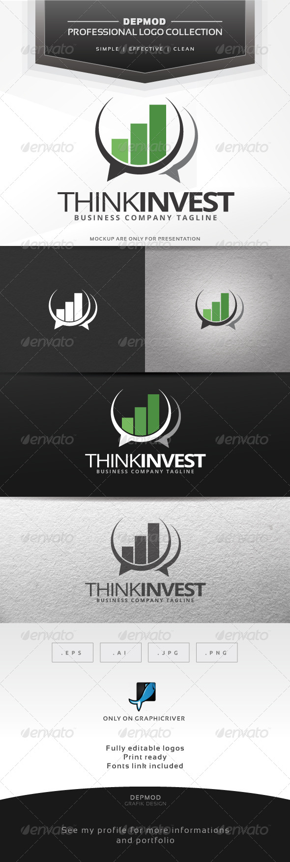 Think Invest Logo (Symbols)