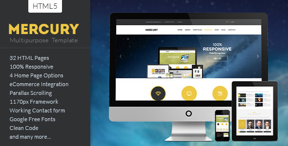 ThemeForest MERCURY Multipurpose HTML5 Template 7158604 ThemeForest MERCURY Multipurpose HTML5 Template 7158604