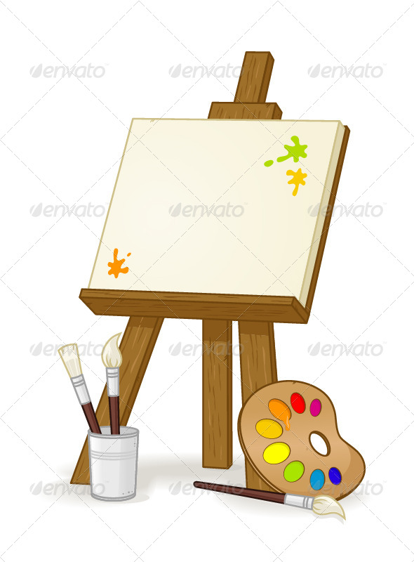 GraphicRiver Easel 7237400 GraphicRiver Easel 7237400