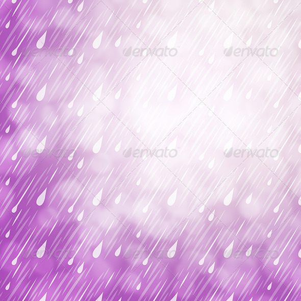 GraphicRiver Purple Rain Background 7238089 GraphicRiver Purple Rain Background 7238089