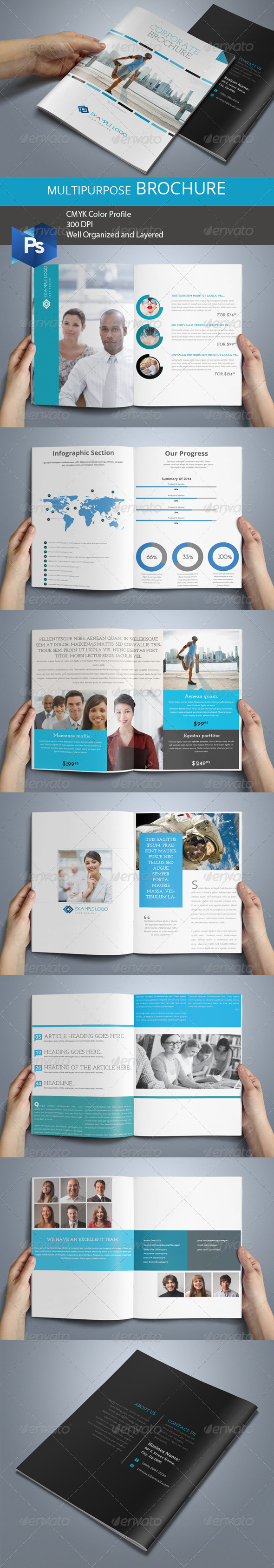 GraphicRiver 14 Pages Business Brochure 7240076 GraphicRiver 14 Pages Business Brochure 7240076