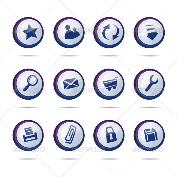 GraphicRiver Web Icons 7241390 GraphicRiver Web Icons 7241390