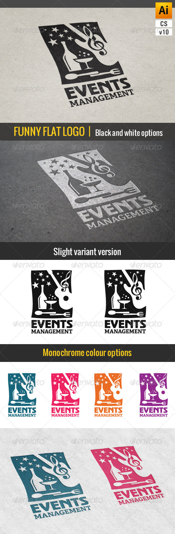 GraphicRiver Events & Parties Management Logo 7222345 GraphicRiver Events & Parties Management Logo 7222345