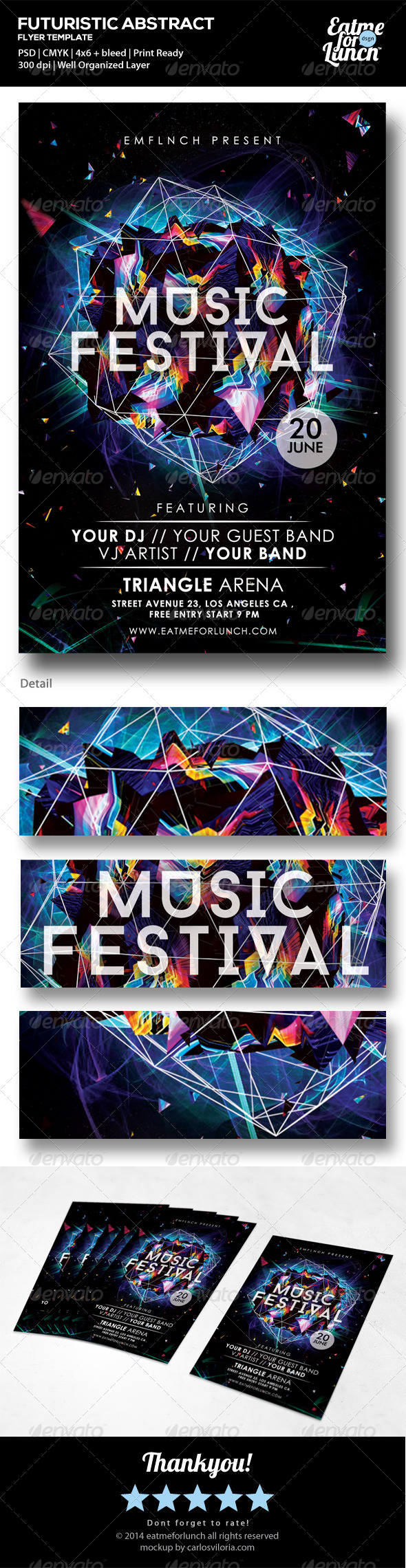 GraphicRiver Futuristic Music Gigs Festival Flyer Templates 7214757 GraphicRiver Futuristic Music Gigs Festival Flyer Templates 7214757