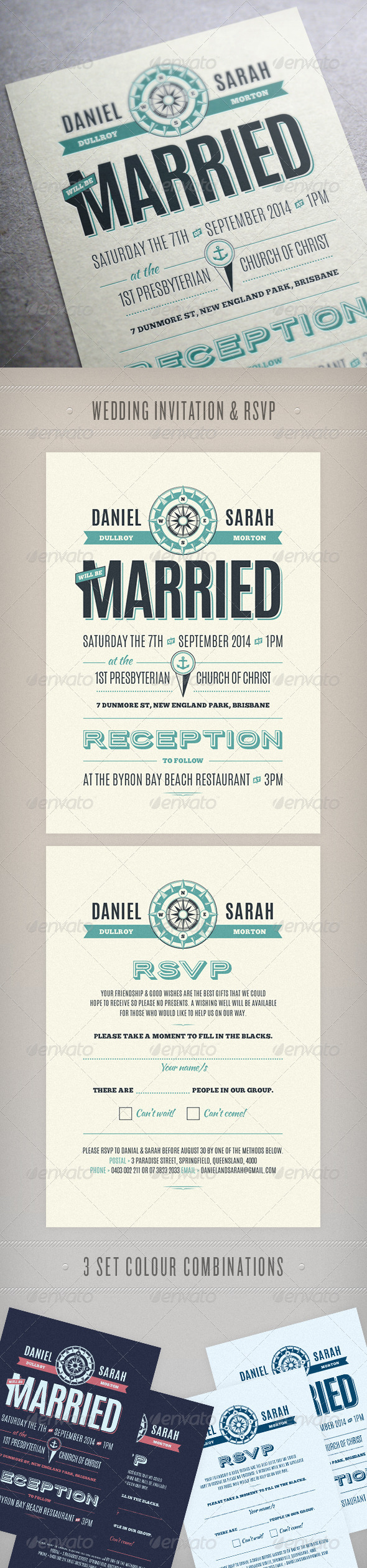 GraphicRiver Wedding Invite 7241902 GraphicRiver Wedding Invite 7241902