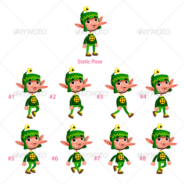 GraphicRiver Animation of Dwarf Walking 7242720 GraphicRiver Animation of Dwarf Walking 7242720