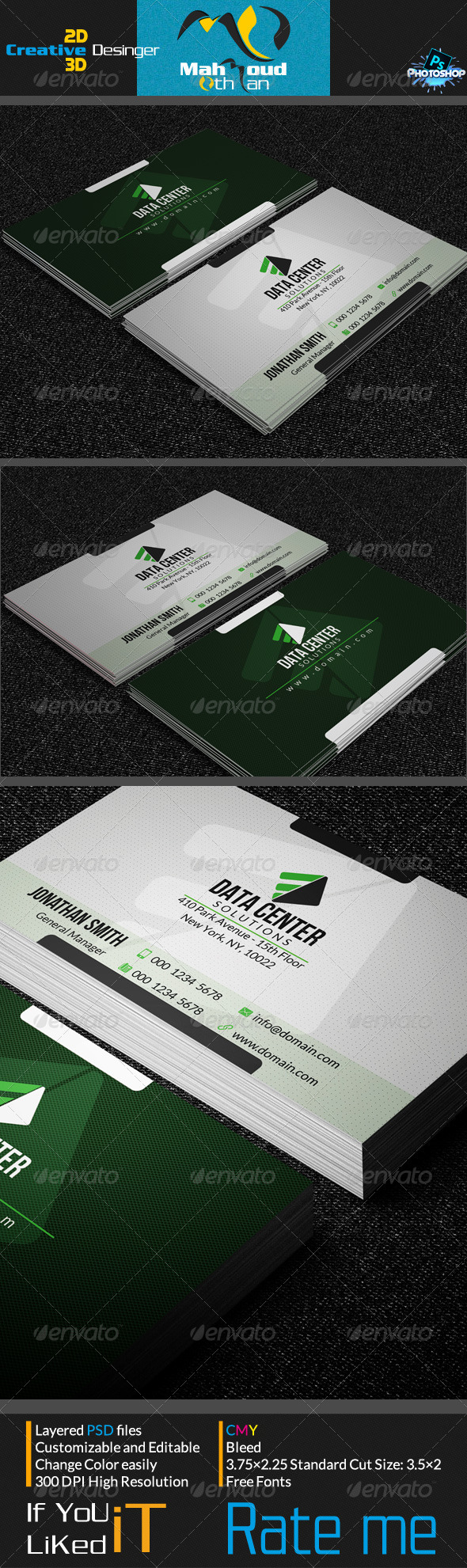 Corportae Business Card V07 (Corporate)