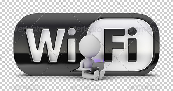 GraphicRiver 3D Small People WiFi 7243498 GraphicRiver 3D Small People WiFi 7243498