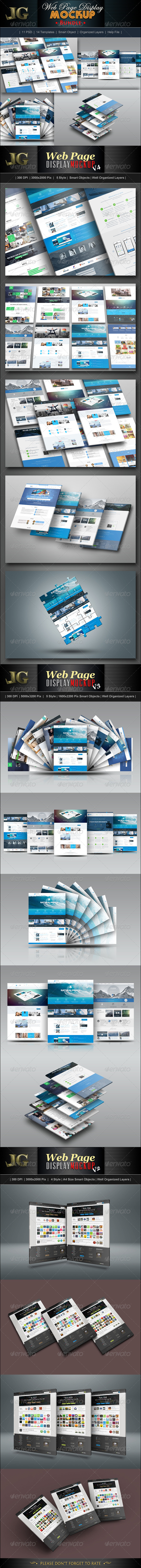 GraphicRiver Website Display Mockup Bundle 7243776 GraphicRiver Website Display Mockup Bundle 7243776