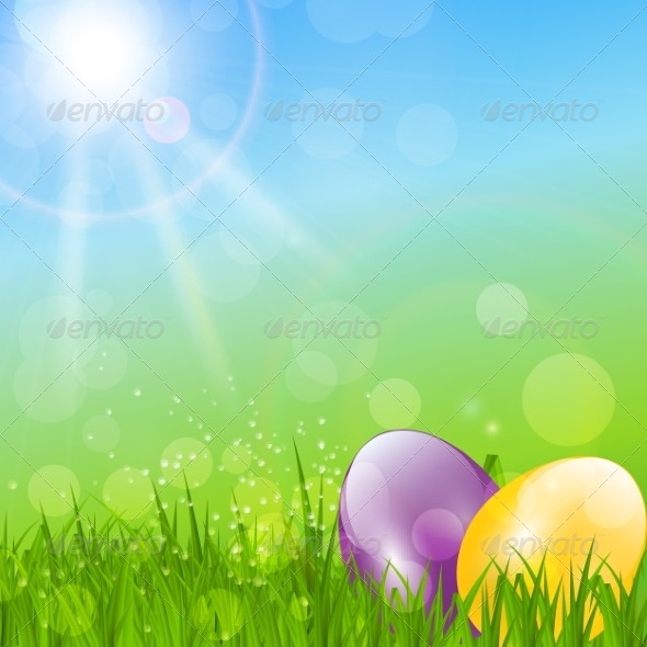 GraphicRiver Easter Background 7244302 GraphicRiver Easter Background 7244302