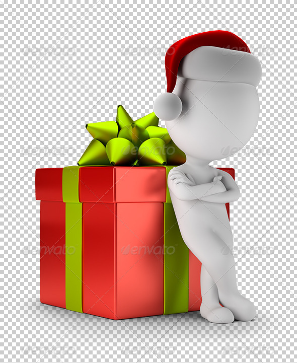 GraphicRiver 3D Small People Gift Ready 7244910 GraphicRiver 3D Small People Gift Ready 7244910