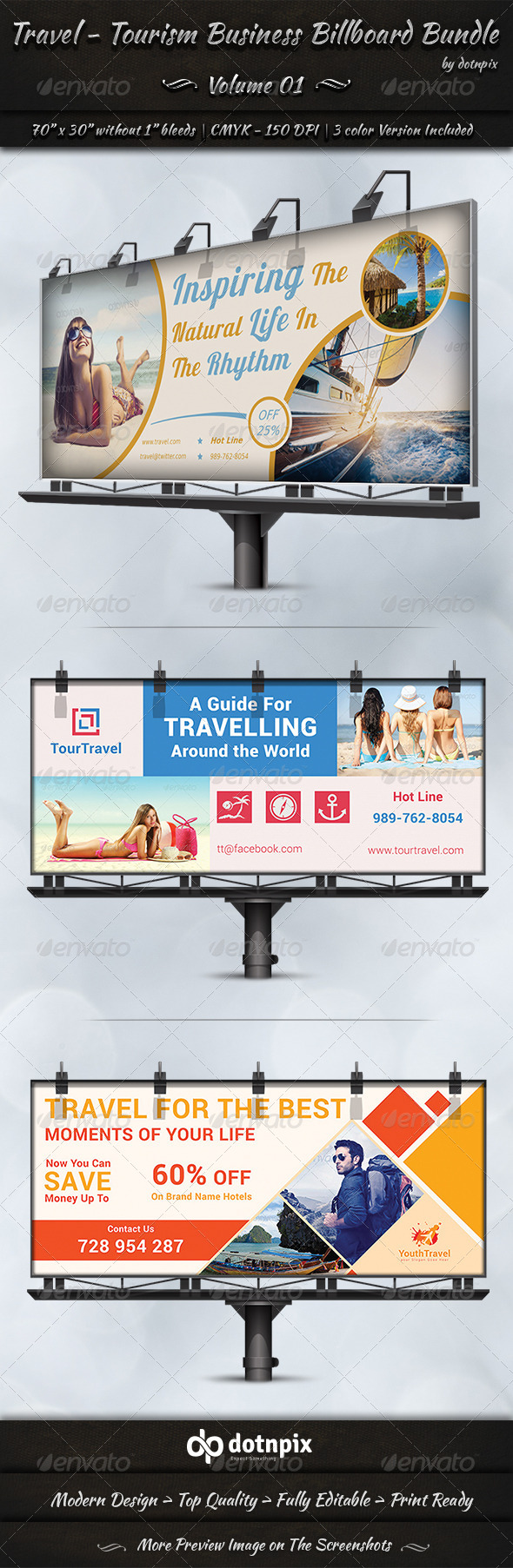 GraphicRiver Travel Business Billboard Bundle Volume 1 7245127 GraphicRiver Travel Business Billboard Bundle Volume 1 7245127