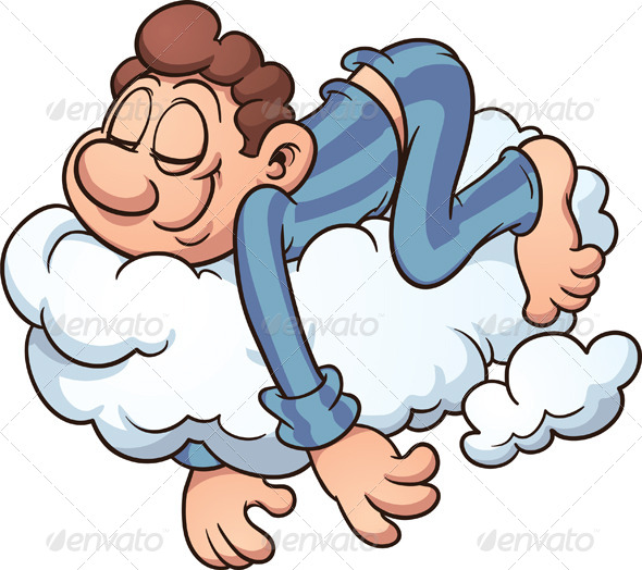 GraphicRiver Sleeping on a Cloud 7245867 GraphicRiver Sleeping on a Cloud 7245867