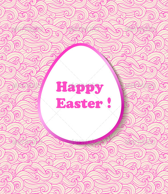 GraphicRiver Decorative Vector Easter Banner 7245926 GraphicRiver Decorative Vector Easter Banner 7245926